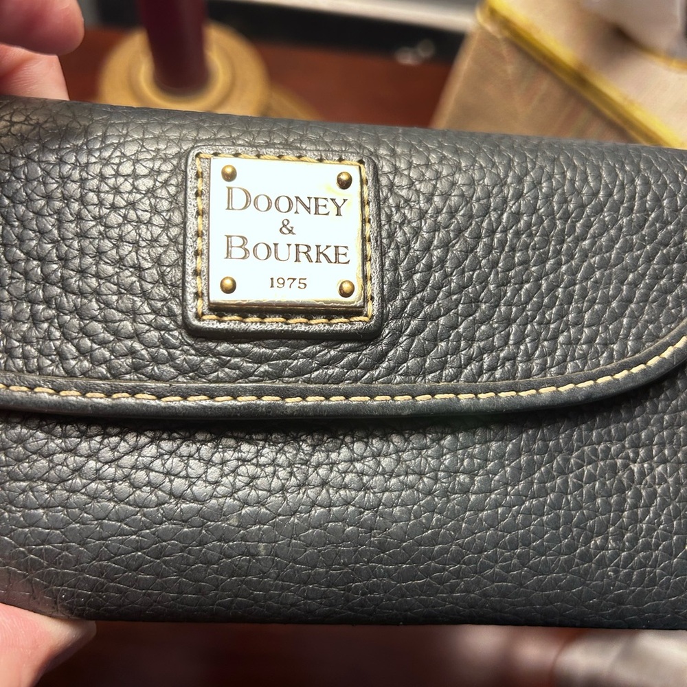 Dooney & Bourke Black Leather Wallet